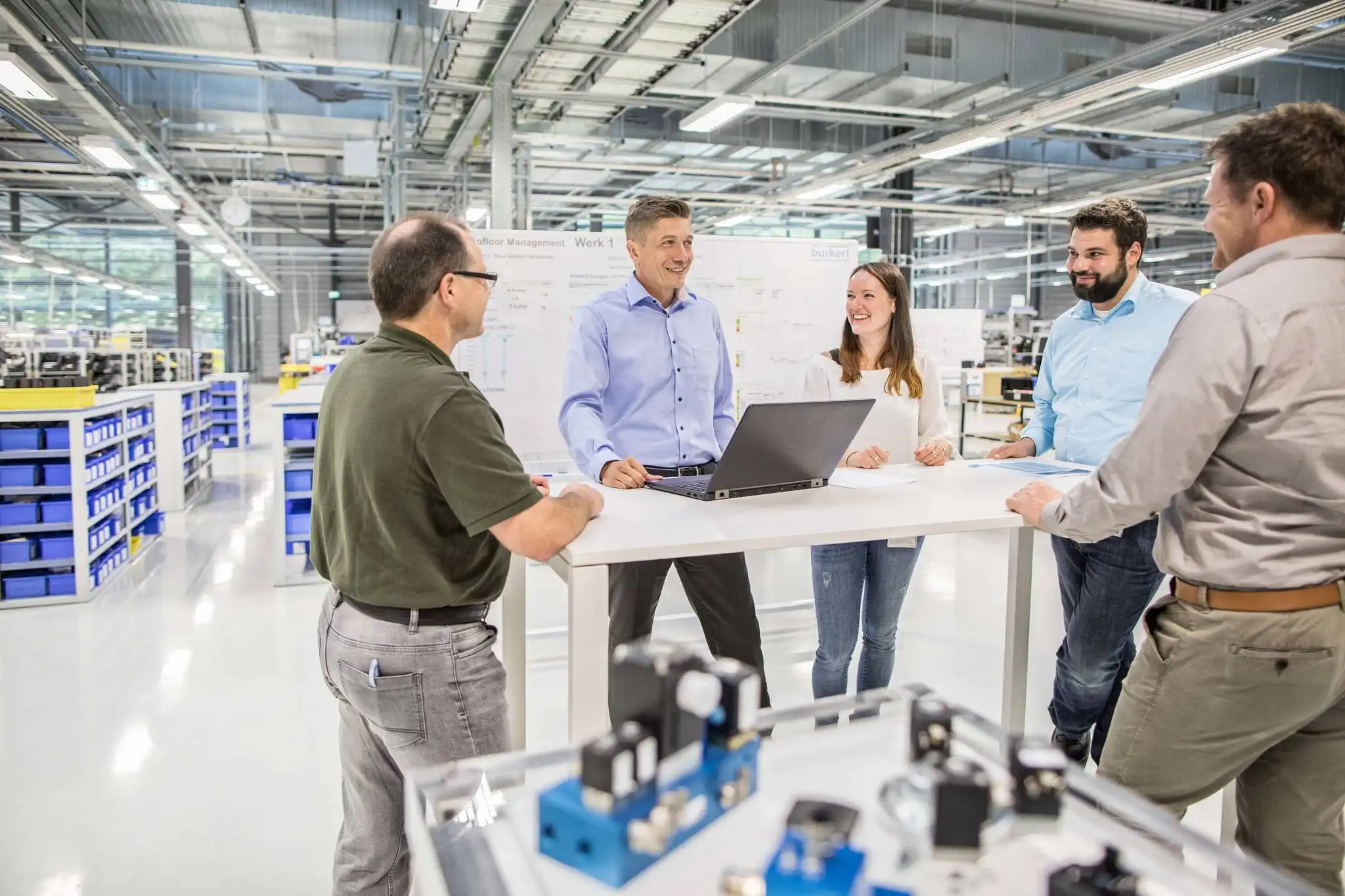 Bürkert worldwide company network