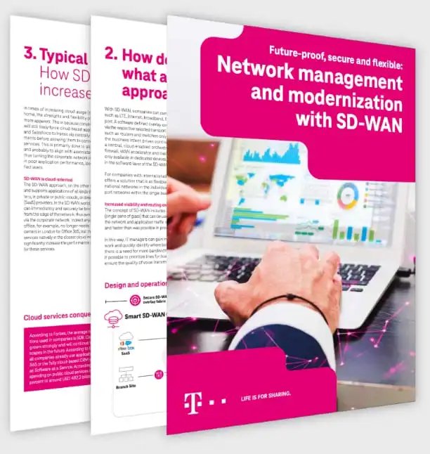 Network management and modernization with SD-WAN